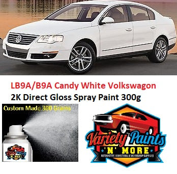 B9ANY Candyweis VW 2K Direct Gloss Touch Up Paint 300 Grams