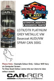 LD7X/D7X PLATINUM GREY METALLIC VW Basecoat AUDI/VW SPRAY CAN 300G
