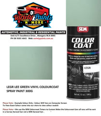 LEGR LEE GREEN VINYL COLOURCOAT SPRAY PAINT 300G