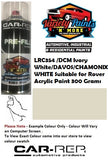 LRC354 /DCM Ivory White/DAVOS/CHAMONIX WHITE Suitable for Rover Acrylic Paint 300 Grams