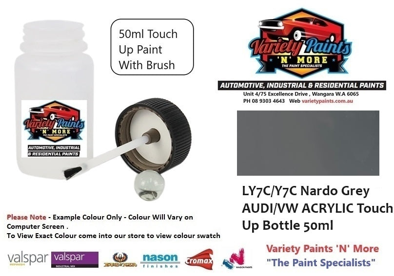 LY7C/Y7C Nardo Grey AUDI/VW ACRYLIC Touch Up Bottle 50ml
