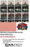 M02W51 Pastel Pink Acrylic Gloss 300 Gram (4 x cans deal)