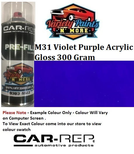 M31 Violet Purple Acrylic Gloss 300 Gram 1IS MS SHELF