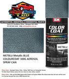 METBLU Metallic BLUE COLOURCOAT 300G AEROSOL SPRAY CAN