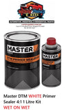 Master DTM WHITE Primer Sealer 4:1 1 Litre Kit WET ON WET