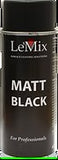 Le'mix Acrylic Matt Black 400ml