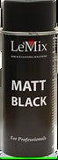 Le'mix Acrylic Matt Black 400ml