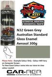 N32 Green Grey Australian Standard Gloss Enamel Aerosol 300g
