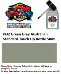 N32 Green Grey Australian Standard Colour Enamel Touch Up Bottle 50ml