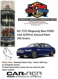 N5-7372 Rhapsody Blue FORD USA ACRYLIC Aerosol Paint 300 Grams