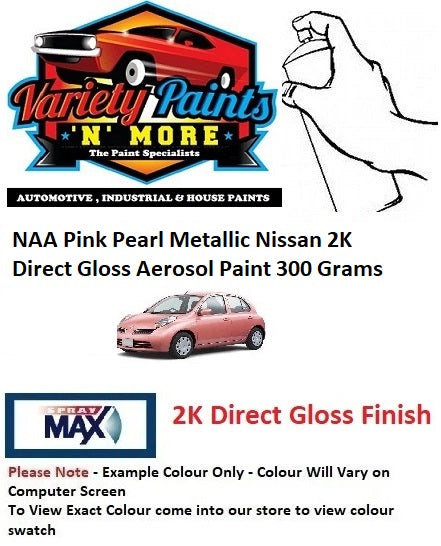 NAA Pink Pearl Metallic Nissan 2K Direct Gloss Aerosol Paint 300 Grams