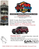 NAW Coulis Red Pearl NISSAN Basecoat Aerosol Spray Paint 300 Grams STEP 3 **SEE NOTES
