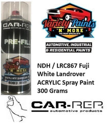 NDH / LRC867 Fuji White Landrover ACRYLIC Spray Paint 300 Grams