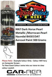 NN7 Dark Horse Pearl Metallic /Morrocan Pearl Hyundai BASECOAT Aerosol Paint 300 Grams