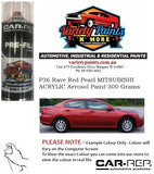 P36 Rave Red Pearl MITSUBISHI ACRYLIC Aerosol Paint 300 Grams