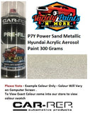 P7Y Power Sand Metallic Hyundai Acrylic Aerosol Paint 300 Grams
