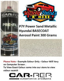 P7Y Power Sand Metallic Hyundai BASECOAT Aerosol Paint 300 Grams