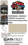 PAPERBARK / MERINO / TERRACE Colorbond®  Satin Enamel Spray Paint 300g
