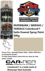 PAPERBARK / MERINO / TERRACE Colorbond®  Satin Enamel Spray Paint 300g
