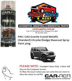 PAU / LAU Granite Crystal Metallic  (Standard) Chrysler/Dodge/ Basecoat Spray Paint 300g