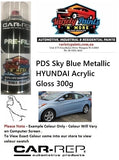 PDS Sky Blue Metallic HYUNDAI Acrylic SPRAY CAN 300G