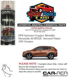 PF8 Intense Copper Metallic Hyundai ACRYLIC Aerosol Paint 300 Grams  