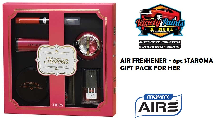 AIR FRESHENER - 6pc STAROMA GIFT PACK FOR HER