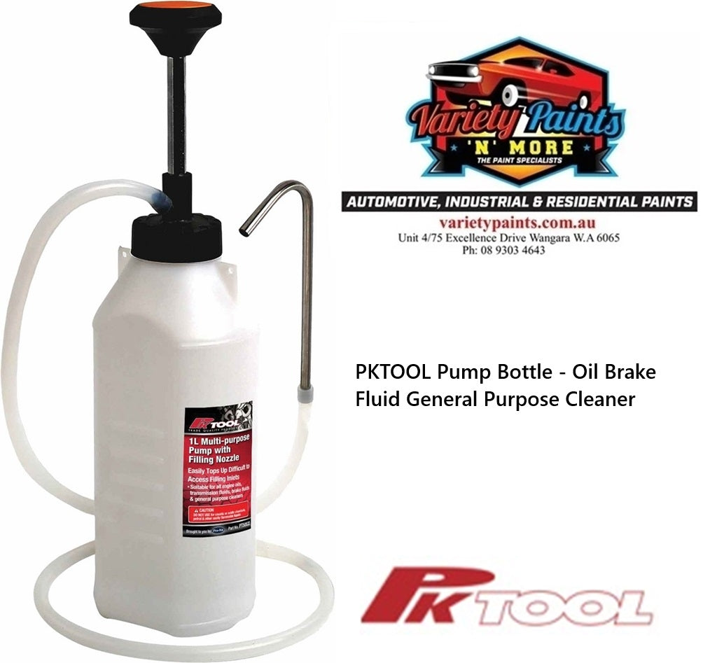 PKTOOL Pump Bottle - Oil Brake Fluid General Purpose Cleaner