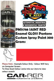 PMS1788 SAINT RED Enamel GLOSS Pantone Custom Spray Paint 300 Grams