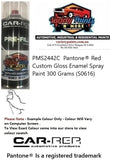 PMS2442C  Pantone® Red Custom Gloss Enamel Spray Paint 300 Grams (S0616)