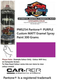 PMS254 Pantone® PURPLE Custom MATT Enamel Spray Paint 300 Grams