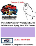 PMS264c Pantone® Violet 2K SATIN DTM Custom Spray Paint 300 Grams