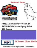 PMS2725 Pantone® Violet 2K SATIN DTM Custom Spray Paint 300 Grams