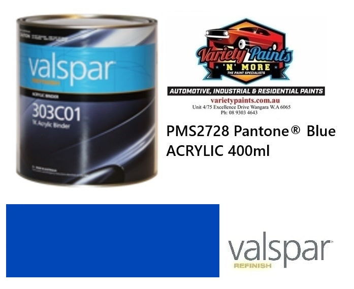 PMS2728 Pantone® Blue ACRYLIC 400ml