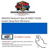 PMS2935 Pantone® Blue 2K DIRECT GLOSS Custom Spray Paint 300 Grams