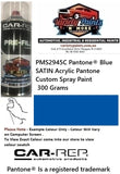 PMS2945C Pantone® Blue SATIN Acrylic Pantone Custom Spray Paint 300 Grams
