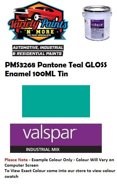 PMS3268 Pantone Teal GLOSS Enamel 100ML Tin