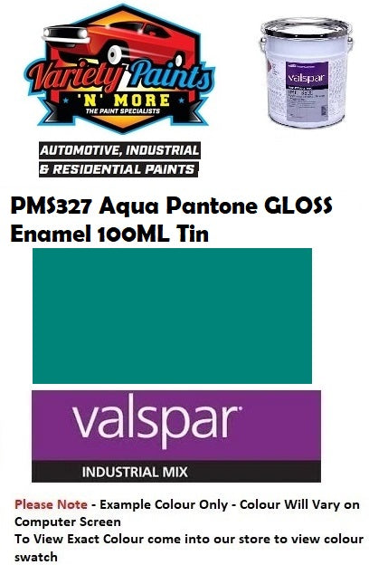 PMS327 Aqua Pantone GLOSS Enamel 100ML Tin