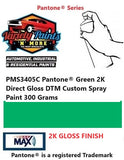 PMS3405C Pantone® Green 2K DIRECT GLOSS DTM Custom Spray Paint 300 Grams