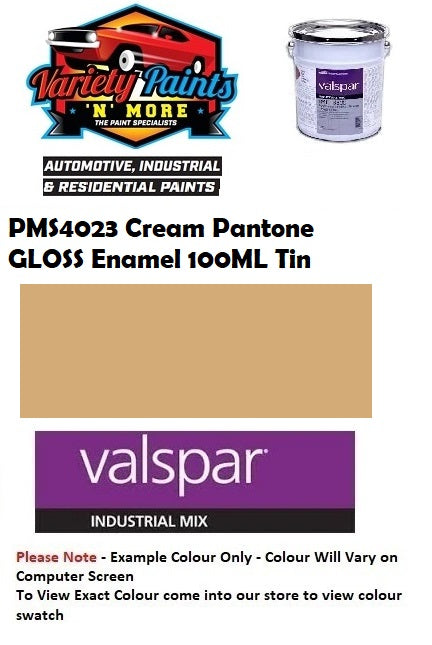 PMS4023 Cream Pantone GLOSS Enamel 100ML Tin 18S1913
