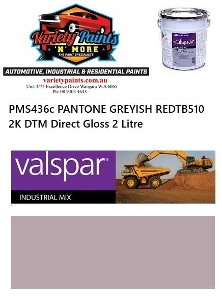 PMS436c PANTONE GREYISH REDTB510 2K DTM Direct Gloss 2 Litre
