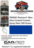 PMS661 Pantone® Blue Gloss Enamel Custom Spray Paint 300 Grams