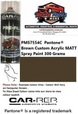PMS7554C  Pantone® Brown Custom Acrylic MATT Spray Paint 300 Grams