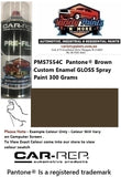 PMS7554C  Pantone® Brown Custom GLOSS Enamel Spray Paint 300 Grams