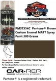 PMS7554C  Pantone® Brown Custom MATT Enamel Spray Paint 300 Grams 