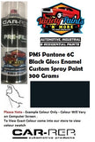 PMS6C PANTONE® 6C Black Gloss Enamel Custom Spray Paint 300 Grams