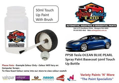 PPSB Tesla OCEAN BLUE PEARL Spray Paint Basecoat 50ml Touch Up Bottle