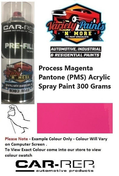 Process Magenta Colour Process Magenta Pantone (PMS) Acrylic MS Spray Paint 300 Grams