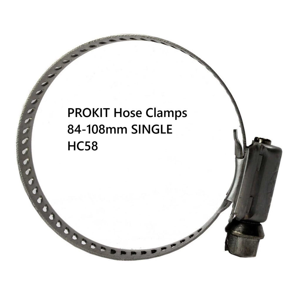 PROKIT Hose Clamps 84-108mm SINGLE HC58