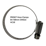 PROKIT Hose Clamps 84-108mm SINGLE HC58